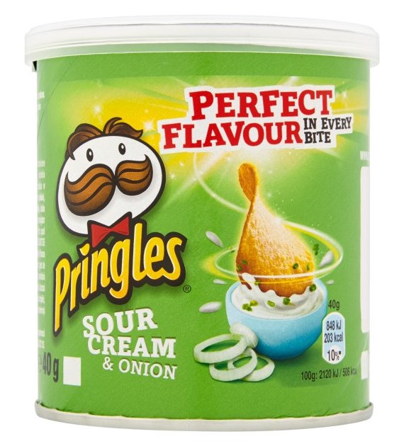 Pringles Sour Cream & Onion 40g