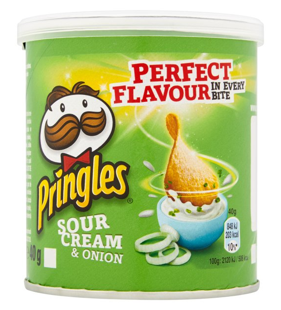 Pringles Sour Cream & Onion 40g