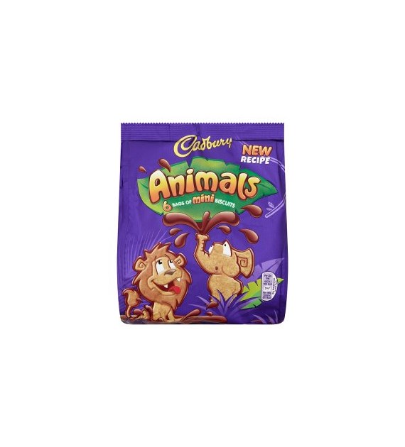 Cadbury Animals Mini Biscuits 132g (6x22g)