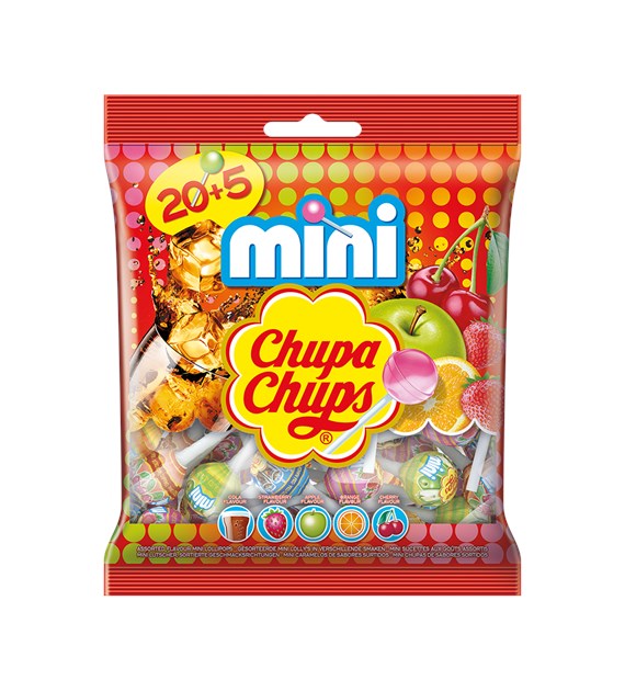 Chupa Chups Mini Lizaki 25szt 150g