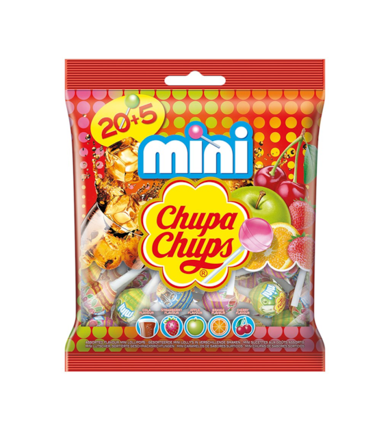 Chupa Chups Mini Lizaki 25szt 150g