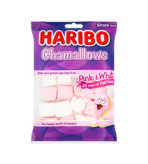 Haribo Chamalows Pink & White 140g