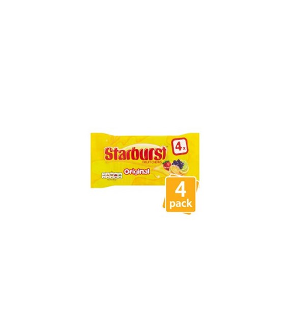 Starburst Fruit Chews Original 180g (4x45g)