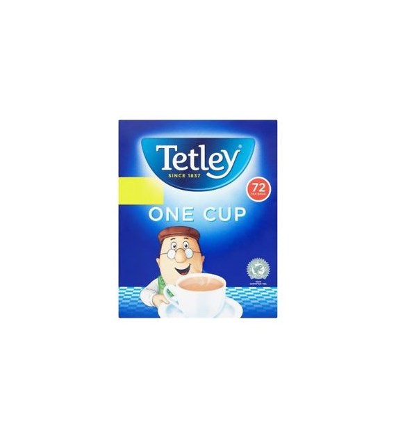 Tetley One Cup Herbata 72szt
