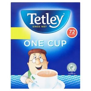 Tetley One Cup Herbata 72szt