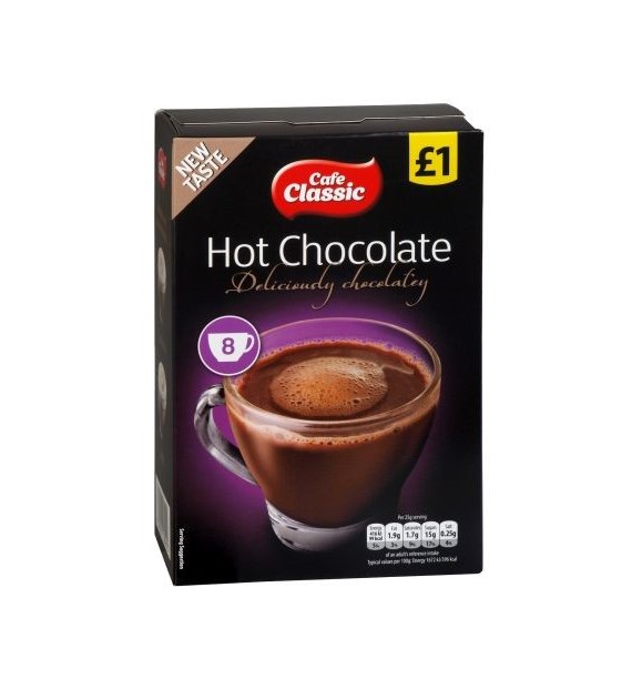 Cafe Classic Hot Chocolate Kakao (8x25g) 200g