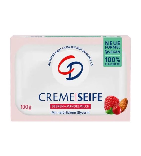 CD Creme Seife Beeren Mandelmilch Kostka 100g