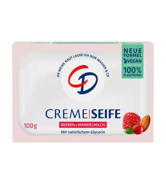 CD Creme Seife Beeren Mandelmilch Kostka 100g