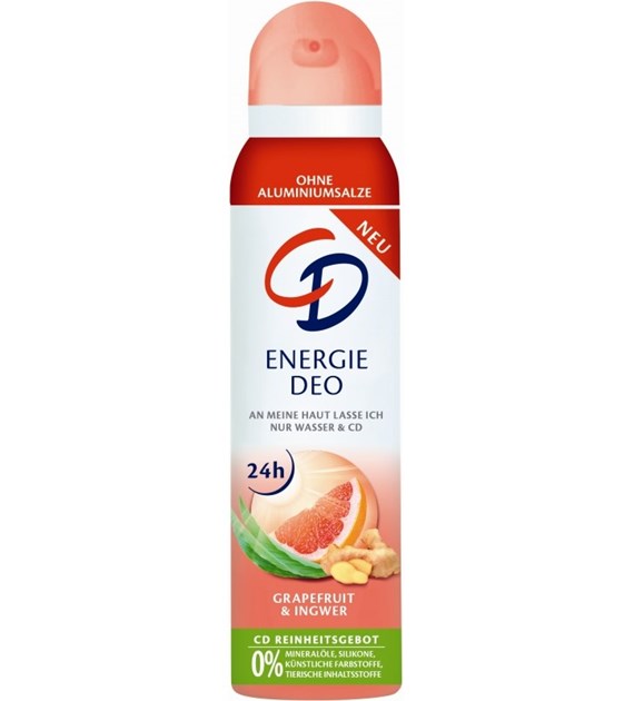 CD Energie Grapefruit Ingwer Deo 150ml