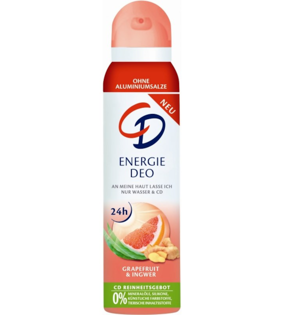 CD Energie Grapefruit Ingwer Deo 150ml