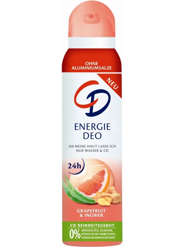 CD Energie Grapefruit Ingwer Deo 150ml