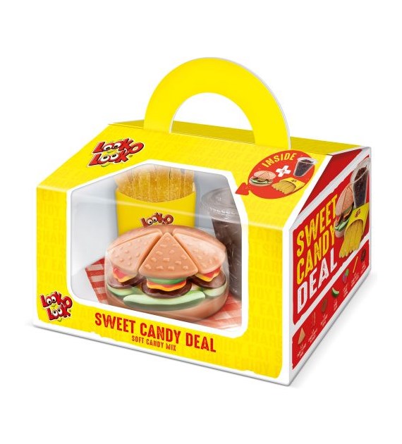 Look-O-Look Sweet Candy Deal Hamburger Żelki 280g
