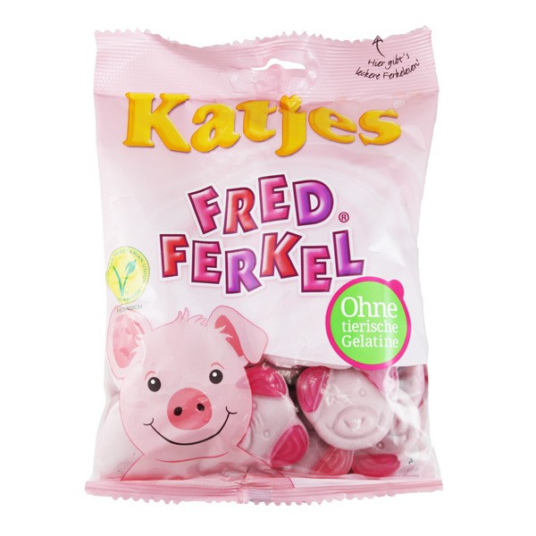 Katjes Fred Ferkel Vegetarian Żelki 200g