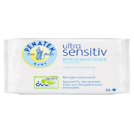 Penaten Ultra Sensitive Chusteczki Nawilżane 24szt