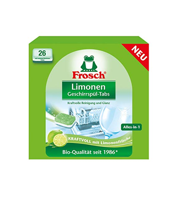Frosch Limonen Geschirrspul Tabs 26szt 520g