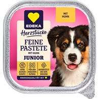 Edeka Pastete Junior mit Huhn dla Psa 150g