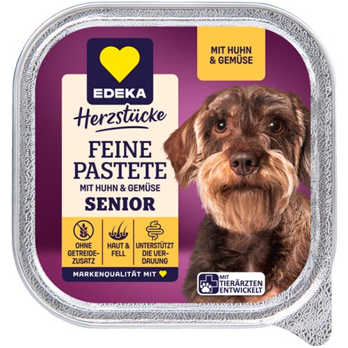Edeka Feine Pastete Senior 7+ dla Psa 150g