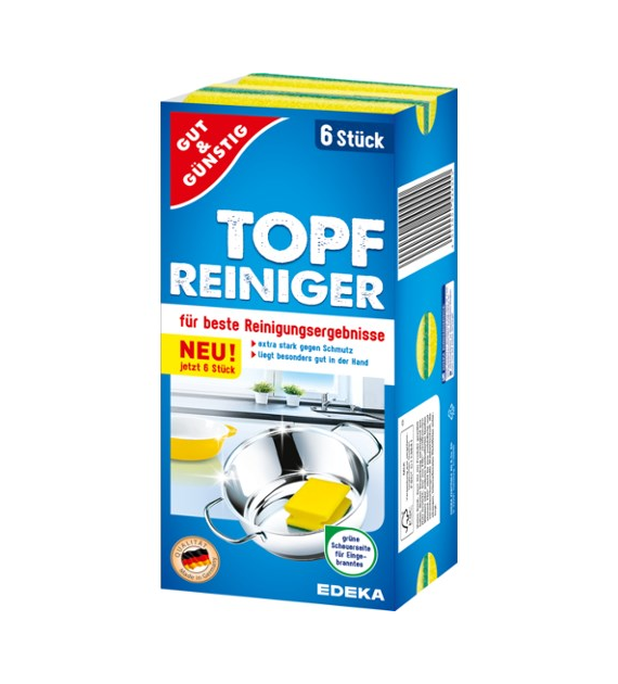 G&G Topf Reiniger - Gąbki 6szt