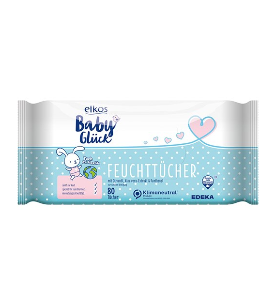 Elkos Baby Gluck Chusteczki 80szt
