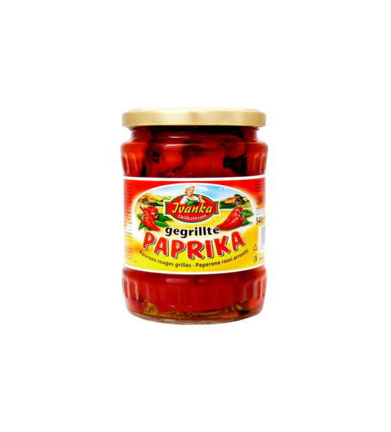 Ivanka Gegrilte Paprika 540g