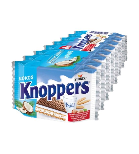 Knoppers Kokos 8szt 200g
