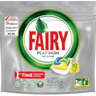 Fairy Platinum All in One Lemon Tabs 10szt 149g