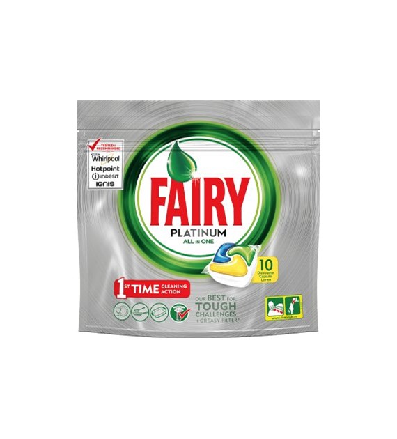 Fairy Platinum All in One Lemon Tabs 10szt 149g