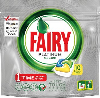 Fairy Platinum All in One Lemon Tabs 10szt 149g