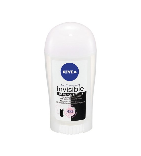 Nivea Invisible Black & White Sztyft 40ml