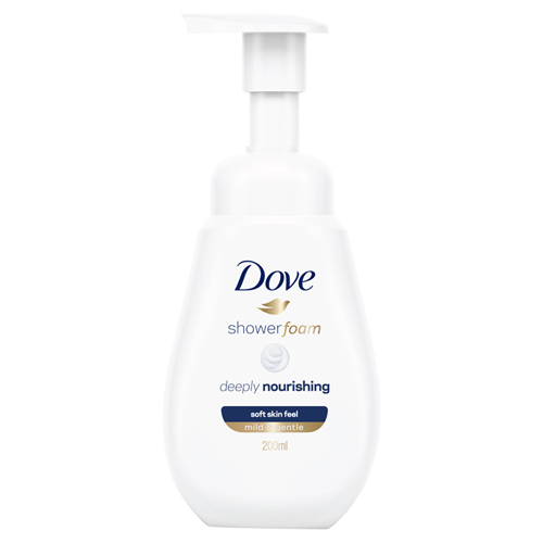 Dove Shower Foam Pianka pod Prysznic 200ml