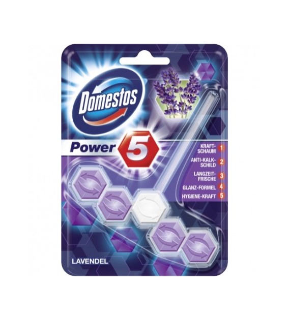 Domestos Power 5 Lavendel WC Zawieszka 55g
