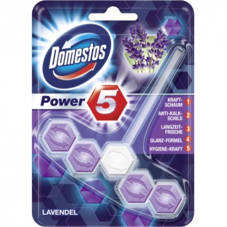 Domestos Power 5 Lavendel WC Zawieszka 55g