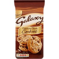 Galaxy Chocolate Chunk Cookies Ciastka 180g