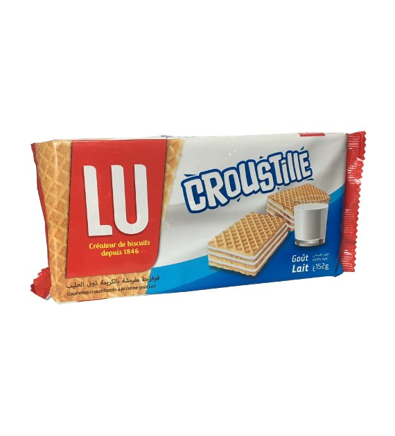 LU Croustille Lait Wafelki 152g