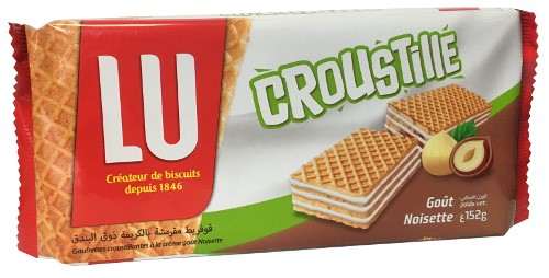 LU Croustille Noisette Wafelki 152g