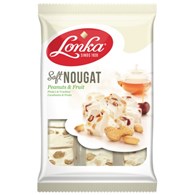 Lonka Soft Nougat Peanuts & Fruit 180g