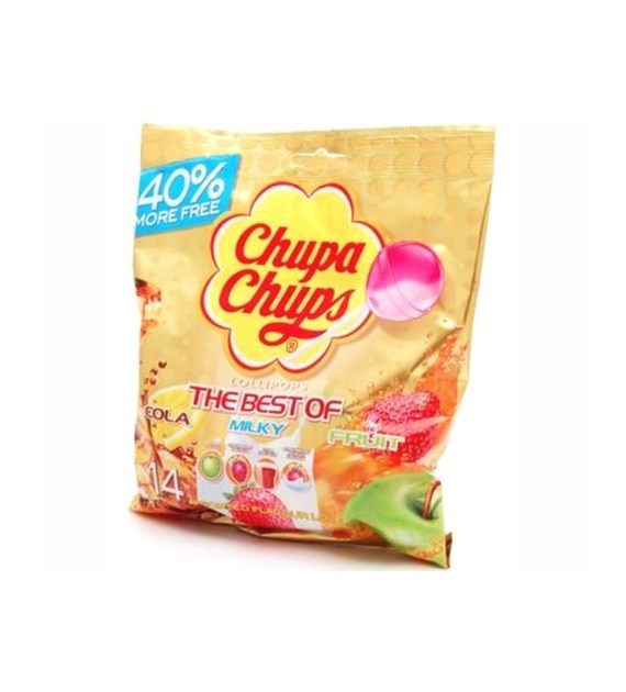 Chupa Chups The Best Of Lizaki 14szt 168g
