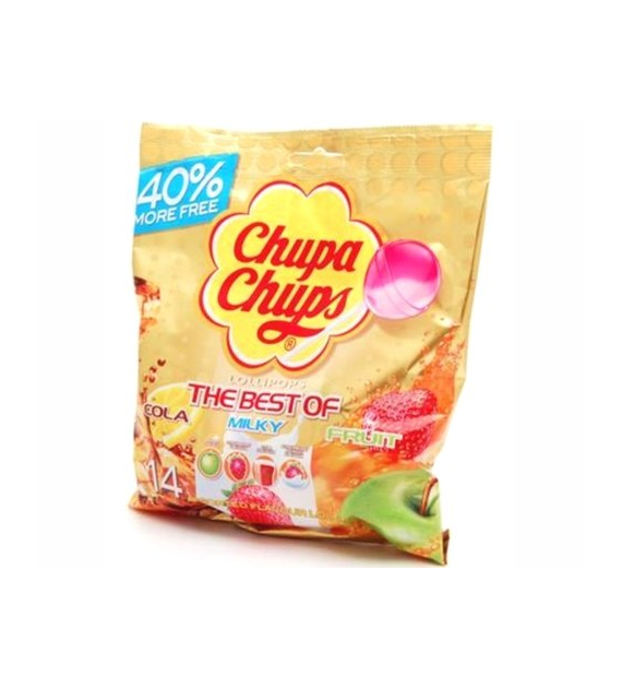 Chupa Chups The Best Of Lizaki 14szt 168g