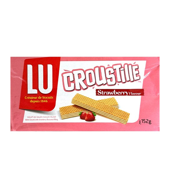 LU Croustille Strawberry Wafelki 152g