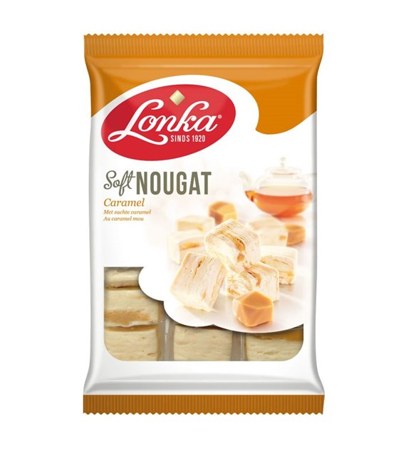 Lonka Soft Nougat Caramel 210g