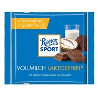 Ritter Sport Vollmilch Laktosefrei Czeko 100g