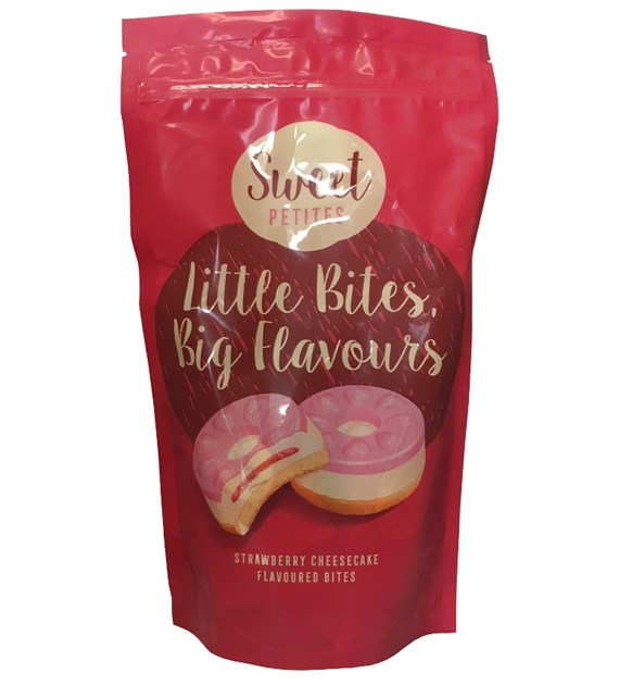 Sweet Petites Little Bites Strawberry Pianki 140g