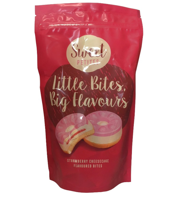 Sweet Petites Little Bites Strawberry Pianki 140g