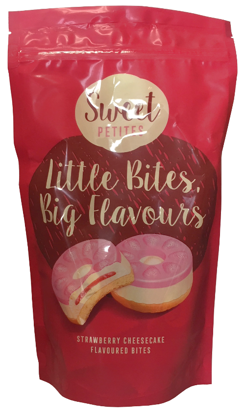 Sweet Petites Little Bites Strawberry Pianki 140g