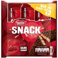 Nestle Snack Dark Cherry Batony 3szt 99g