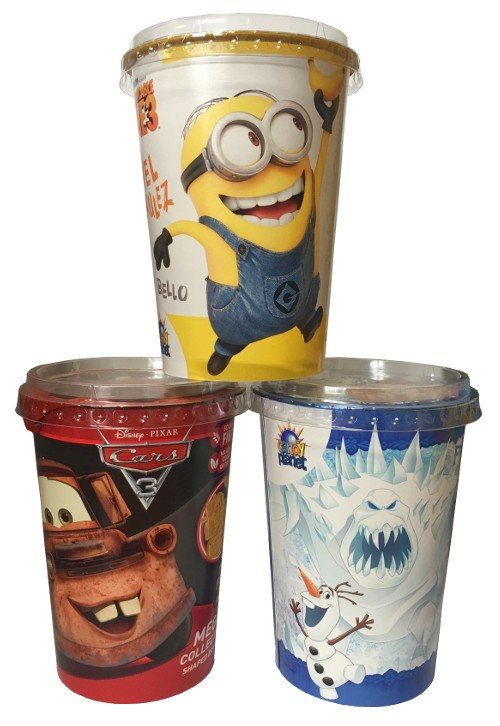 Frozen / Cars / Minionki - Biscuits in Cup 100g