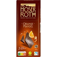 Moser Roth Orange Mandel Czekolada 125g