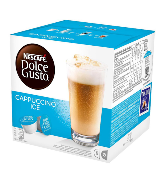 D.Gusto Cappuccino Ice Caps 16szt 216g