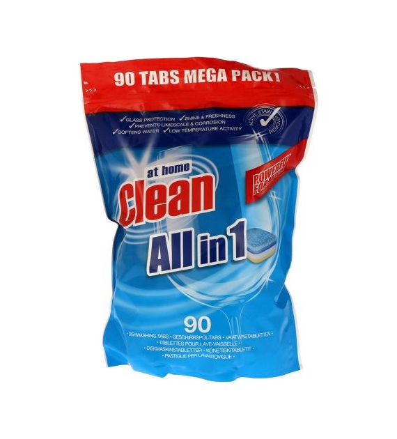 At Home Clean All in 1 Tabs 90szt 1,8kg