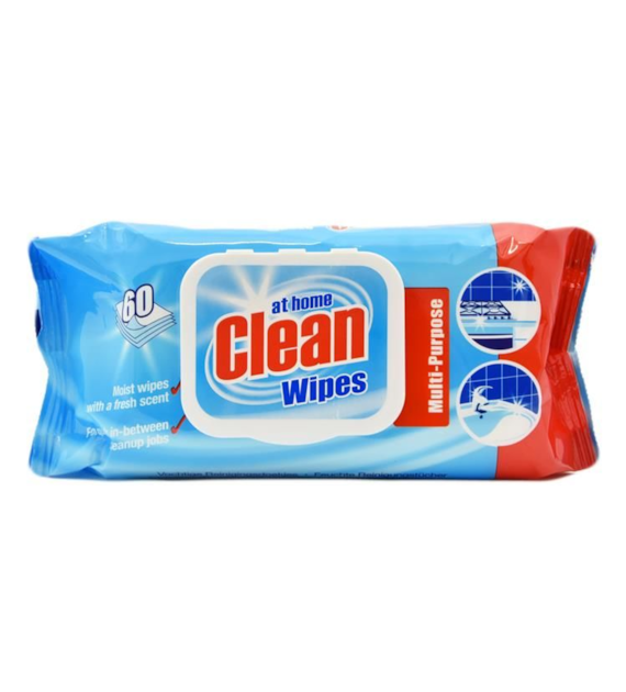 At Home Wipes Multi Purpose Chusteczki 60szt
